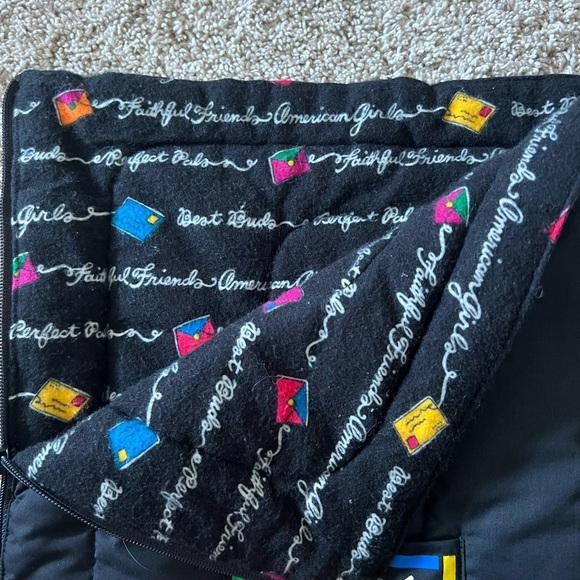 American Girl Black Sleeping Bag Set - Picture 5 of 6
